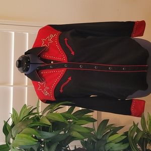 Womens "Scully" top sz XL